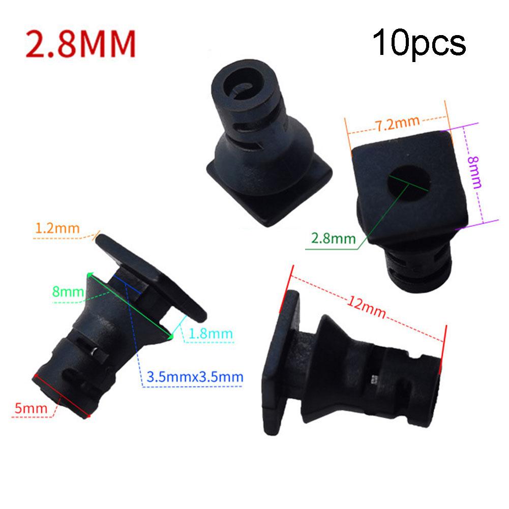 

10pcs Cable Gland Connector Rubber Strain Relief Cord Protection Cover Power Tool Cable Sleeves For Electric Equipment Parts