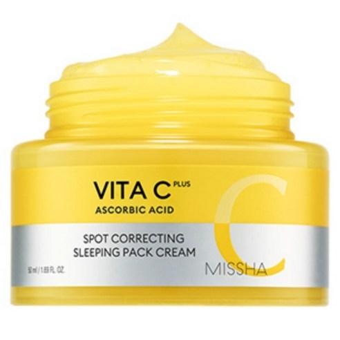 MISSHA Vita C Plus Sleeping Pack Cream Brightening Overnight Care 50ml 50ml