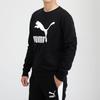 PUMA CLASSICS Sweatshirts Men's Black Crew Neck Moderate Regular 599296-01