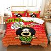 Cute Girl Mafalda Bedding Set Duvet Cover Full Queen King Size Pillowcase Bed Printed Bed Set For Aldult Kid Bedroom Single Twin