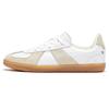 Tênis de Treino Couro Macio Confortável Casual Color Block Versátil Antiderrapante Resistente ao Desgaste Leve Cano Baixo Tênis de Skate 254153-WNT