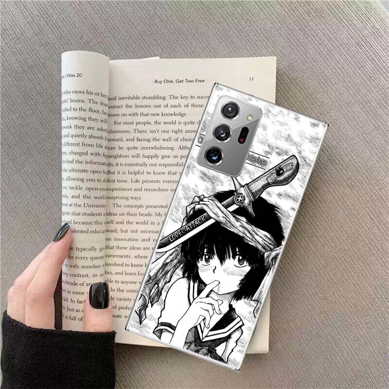 Urabe Mikoto Phone Case for Samsung A17 A37 A57 A54 A14 A24 A34 A07 A04S A02S A12 A22 A32 A52S A16 A26 A36 A56 A72 Galaxy Note 2
