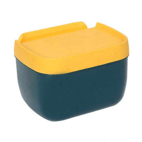 Tissue Punch-Free PP Toilettenpapierbox Multifunktionale Wandmontagebox für Badezimmer