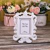 Picture Frame Baroque Rectangle Family Decoration Resin Vintage Classic Desktop Photo List Home Decor
