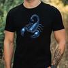 T-Shirt Herren Skorpion Motiv Baumwolle Größe XS bis 5XL