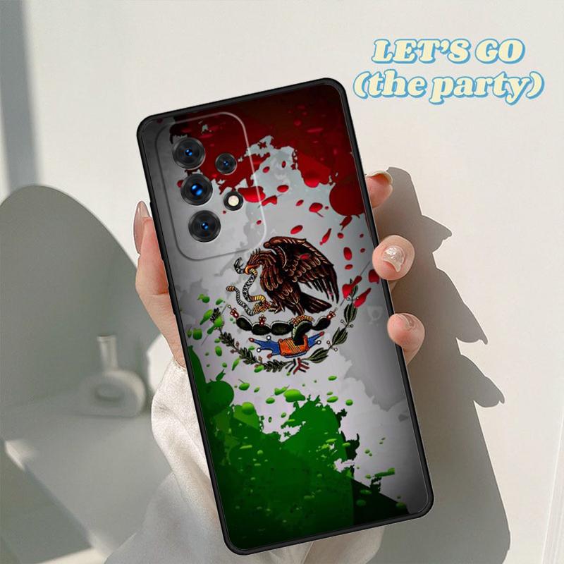 Mexico Flag Phone Case For Samsung Galaxy A42 A31 A40 A51 A71 A32 A80 A91 A52 A72 A73 A20e A21S A50 A70 A11 A12 Cover