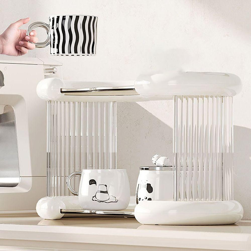 Layered Commodity Shelf Non-slip Rubber Pad Makeup Shelf Simple Shelf  Cosmetics