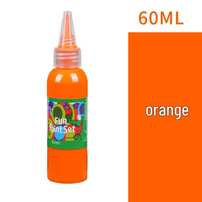 60ml Kinderfingerfarben-Set: 12 Aquarellfarben für Kunst & Face Painting