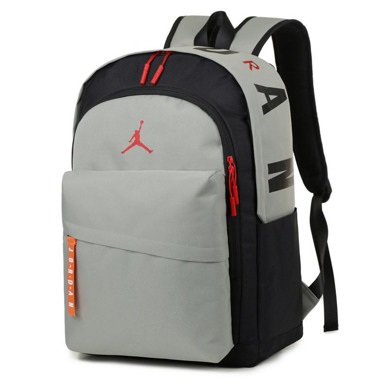 Solid Color Air Pattern Student Backpack Curved Straps Schoolbag Gift