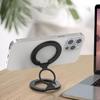 Foldable Magnetic Phone Holder 360 Rotation Kickstand Magnet Grip Ring for iPhone 15 14 Xiaomi Phone Stand