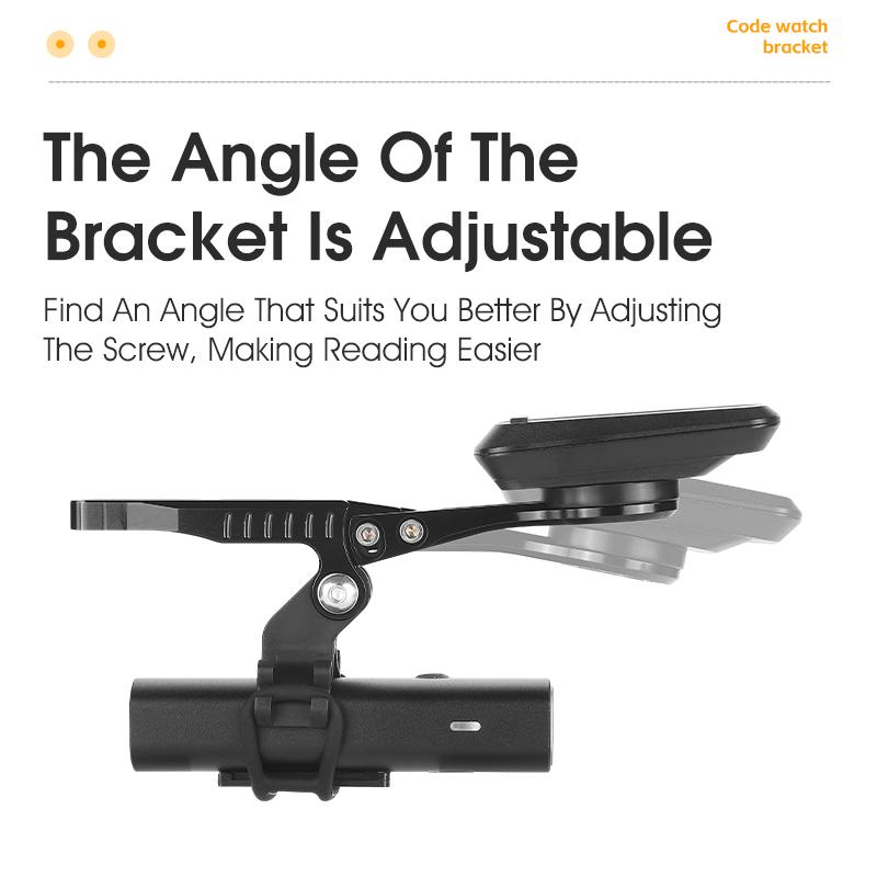 WEST BIKING Integrated Handlebar Garmin Support Speedometer Gopro Light Mount Road Bike Aero Bars Adapter For Wahoo XOSS Bryton