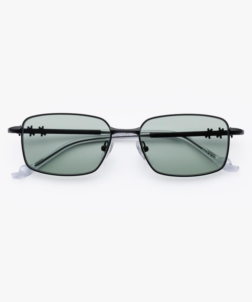 Likkeullou Rc Stainless Steel Amon Sunglasses Green