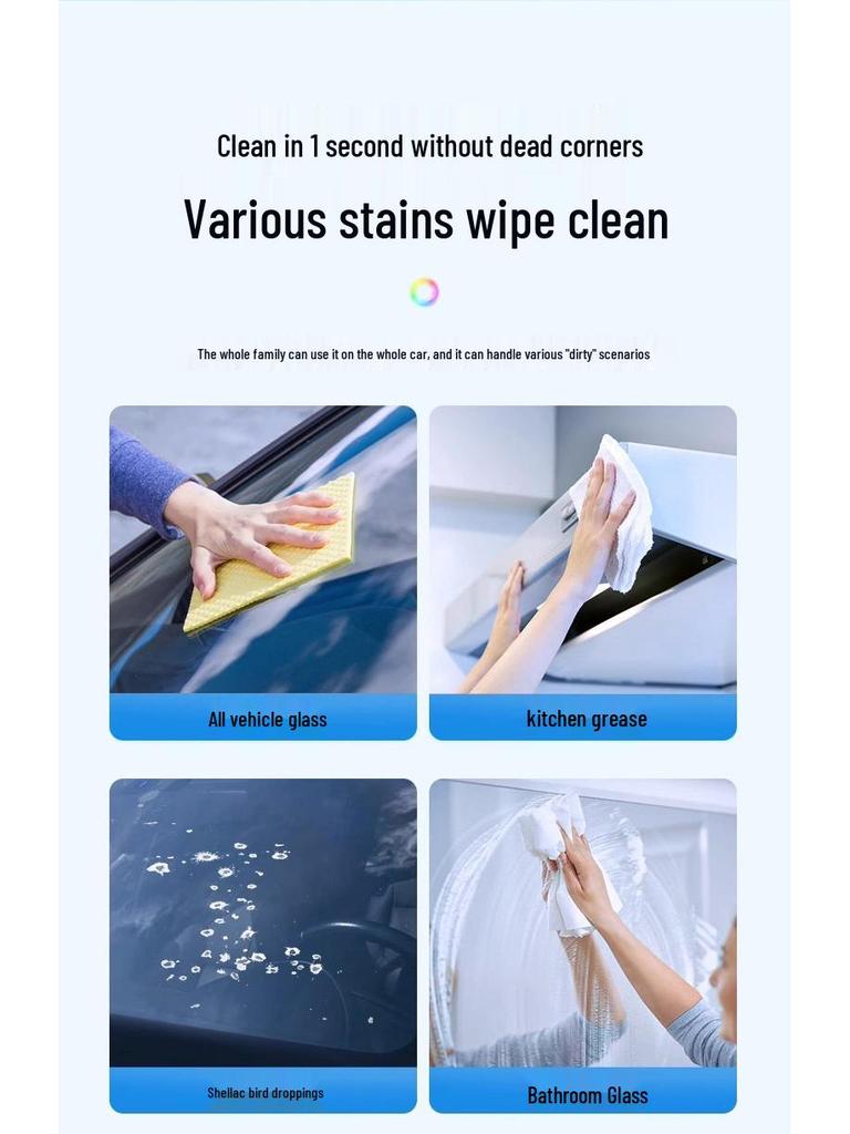 Oil Film Remover: Powerful Windshield Degreaser & Car Wash Paste