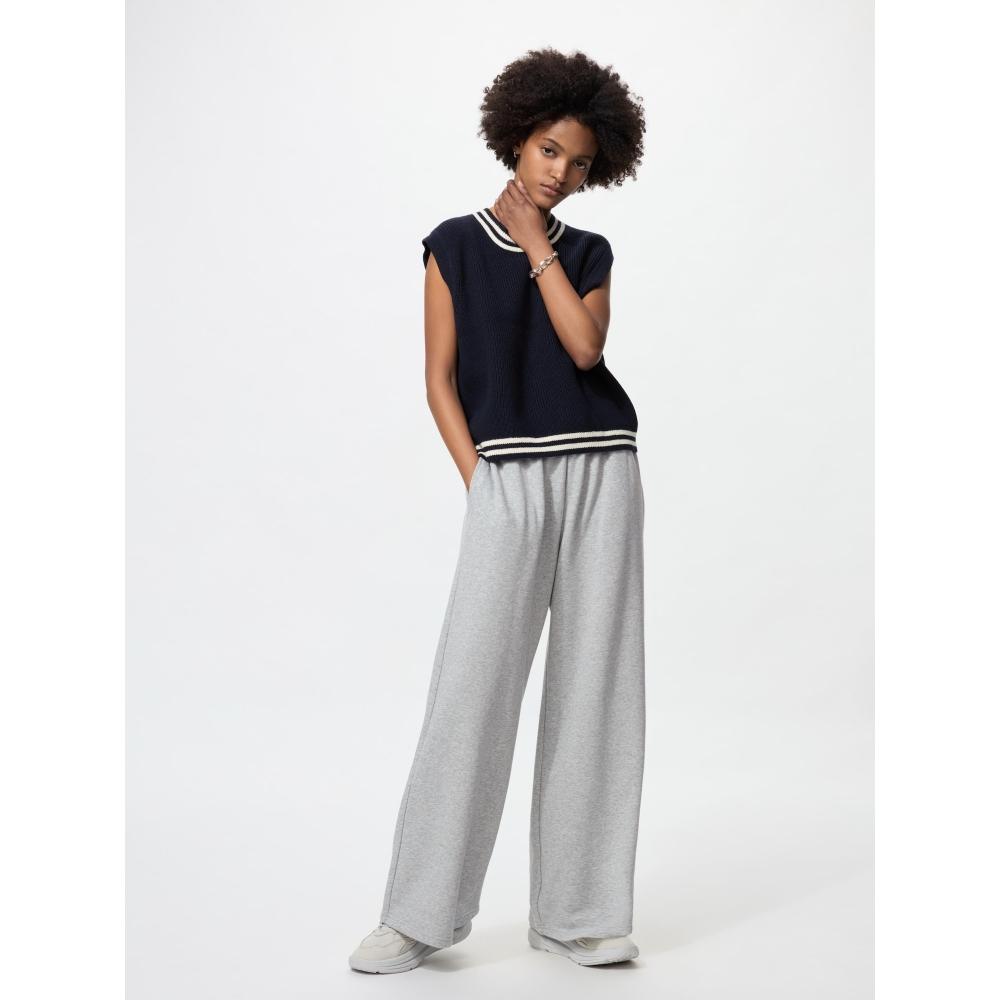 Uniqlo Sweat Wide Pants  Length 75 78cm Long