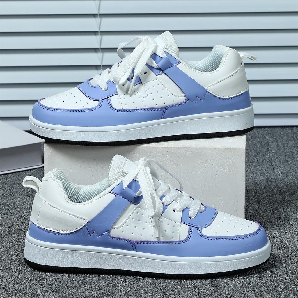 Women Chunky Shoes Trendy Platform Shoes Classic Board Shoes Men PU Leather Casual Sneakers for Outdoor Walking Traveling Jogging