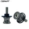 For YAMAHA YZF R1 YZFR1 YZF-R1 R3 R6 R125 MT-03 2PCS 6MM Motorcycle Swing Arm Sliders Spools CNC Swing Arm Stand Screw Paddock