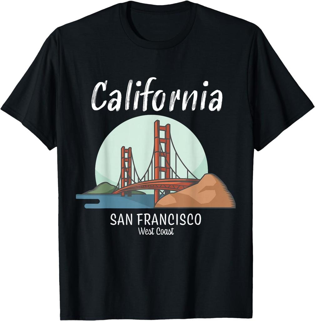 Golden Gate Bridge Gift Design | California | San Francisco T-Shirt