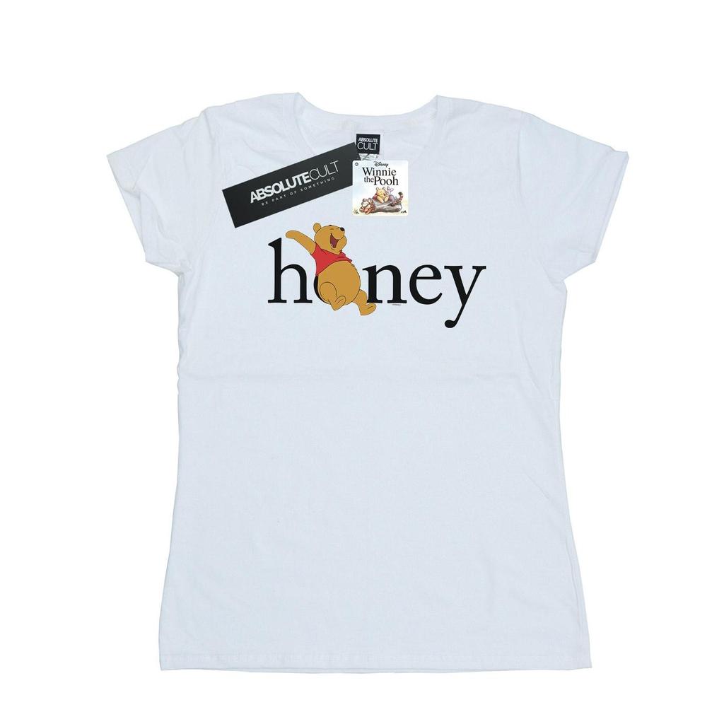 Disney Womens/Ladies Winnie The Pooh Honey Cotton T-Shirt