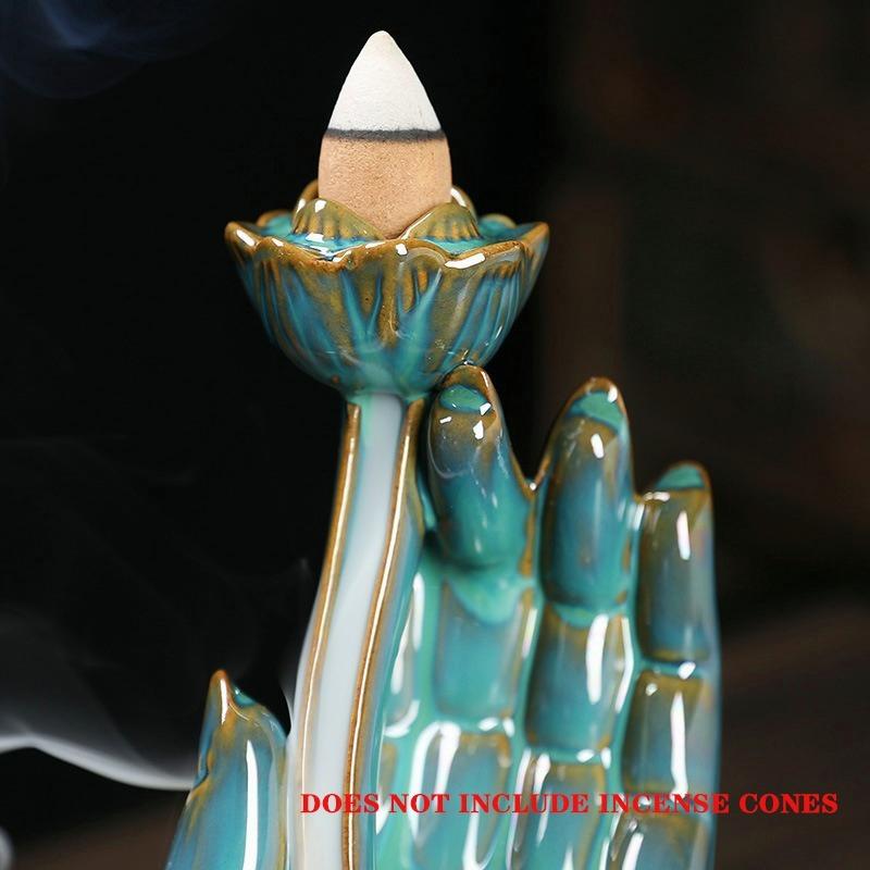 Димова курильниця зворотного потоку Пальники для курильниці Waterfall River Handicraft Holder