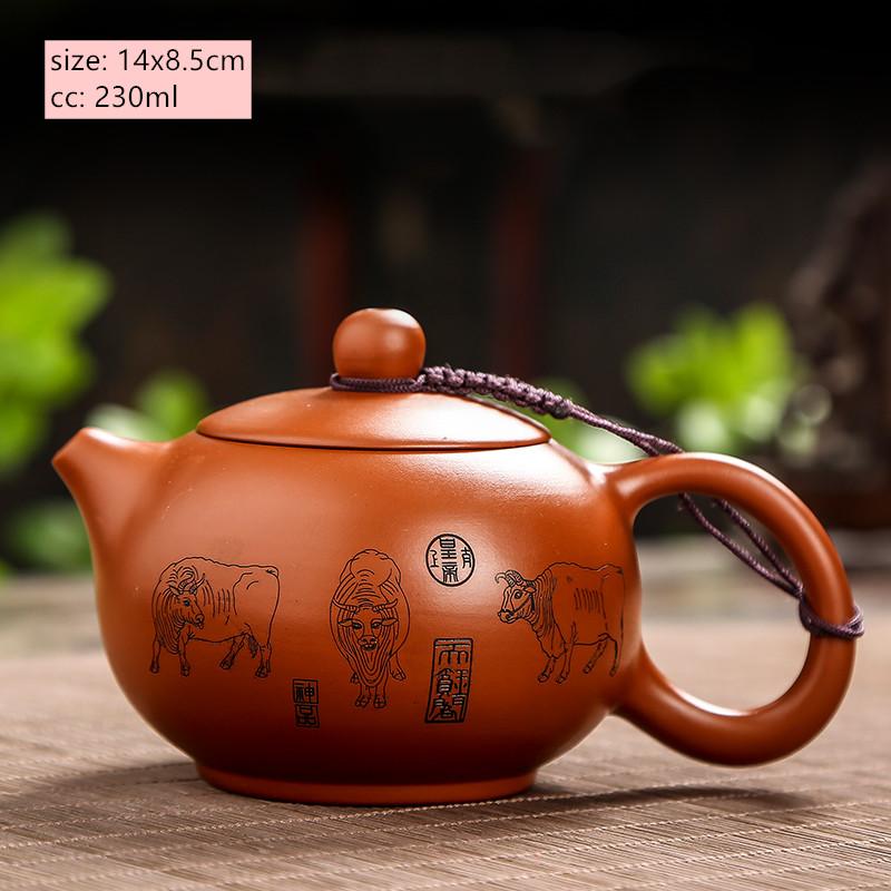 

Master Handmade Yixing Purple Clay Tea Pot Tradition Dahongpao Filter Beauty Kettle Chinese Zisha Tea Set Household Drinkware