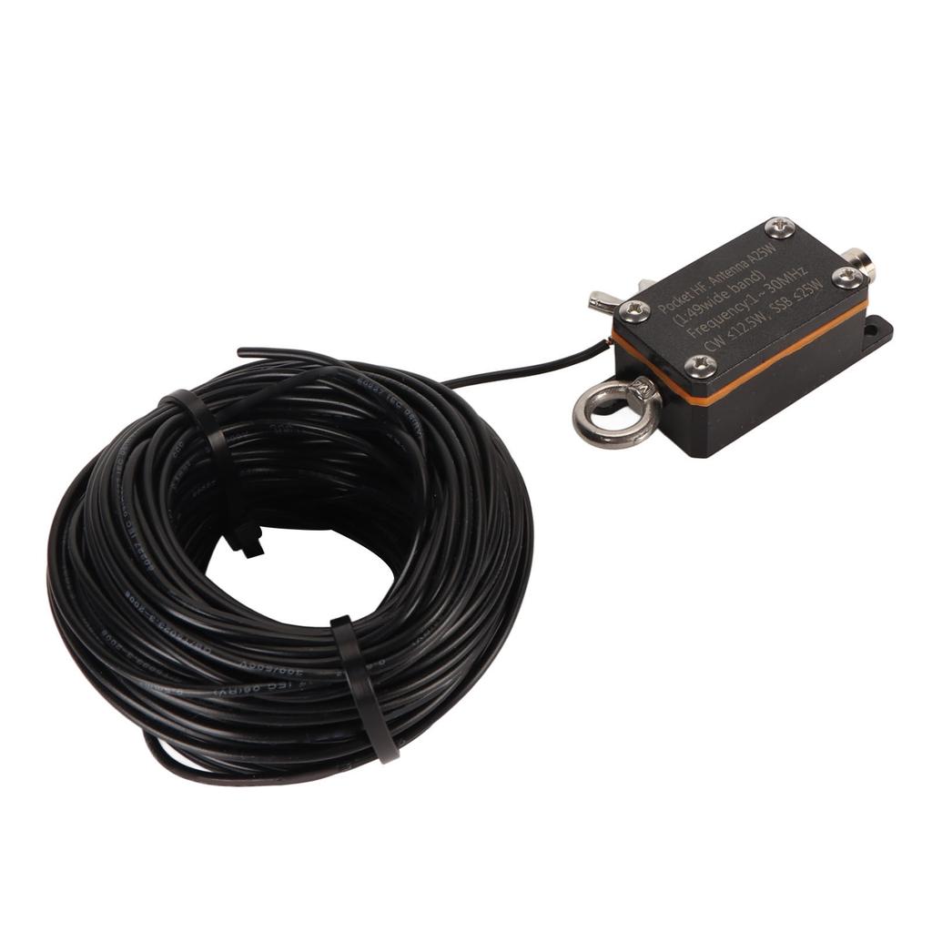 Portable HF End Fed Antenna 1‑30MHZ FE8 CW SSB 1:49 Balun Short Wave Pocket End Fed Radio Antenna Or Outdoor