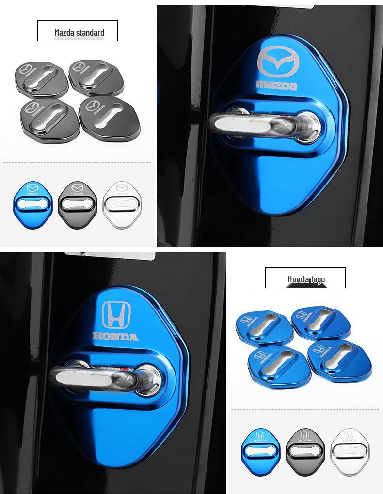 Stainless Steel Door Lock Cover for Buick Excelle, Regal, LaCrosse, and Envision