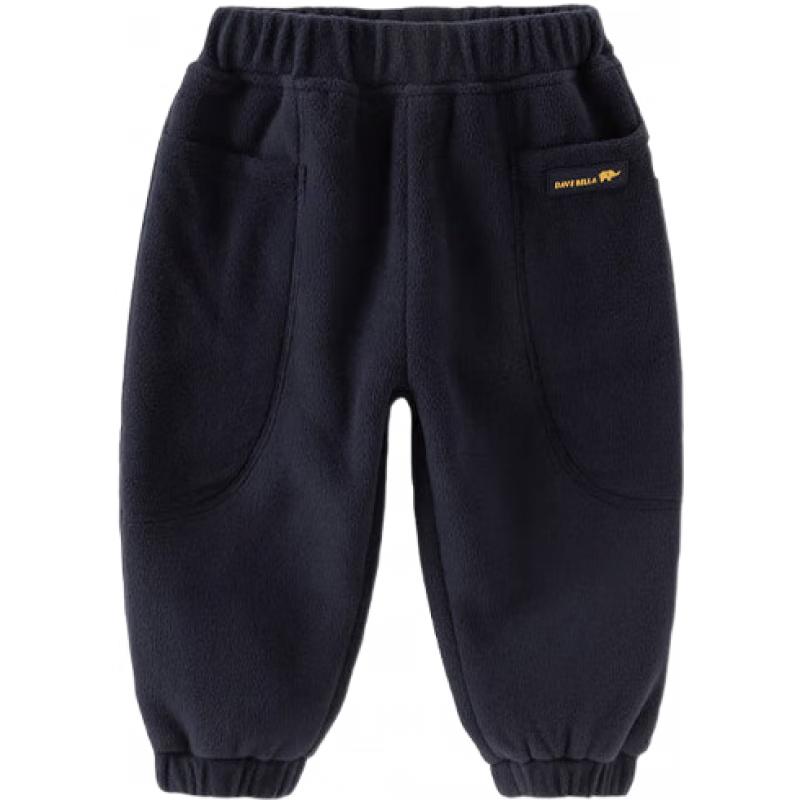 DAVE & BELLA Boys' Fleece-Lined Knit Casual Pants