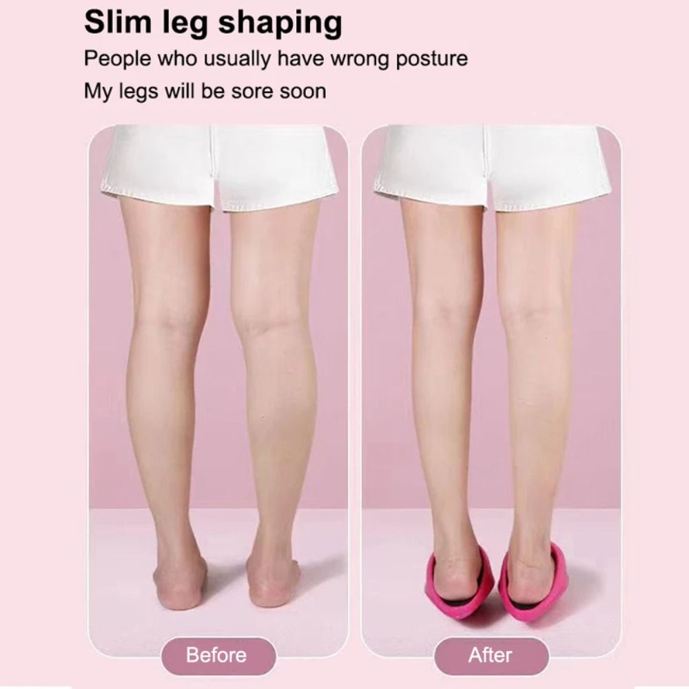 1 Pair Ankle Calf Stretching Sandals Rocking Rocking Slipper Body-shaping Slippers  Summer Season