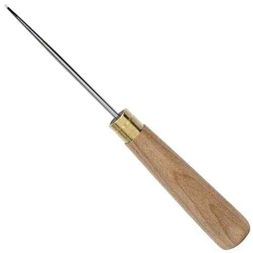 Senkichi Bean Awl No. 1, for punching and unwinding threads, 12mm wide x 120mm high x 12mm deep