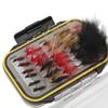 60PCS with High Carbon Steel Hook Fly Fishing Lures Lightweight Fly Fishing Tackle  For Trout Bass