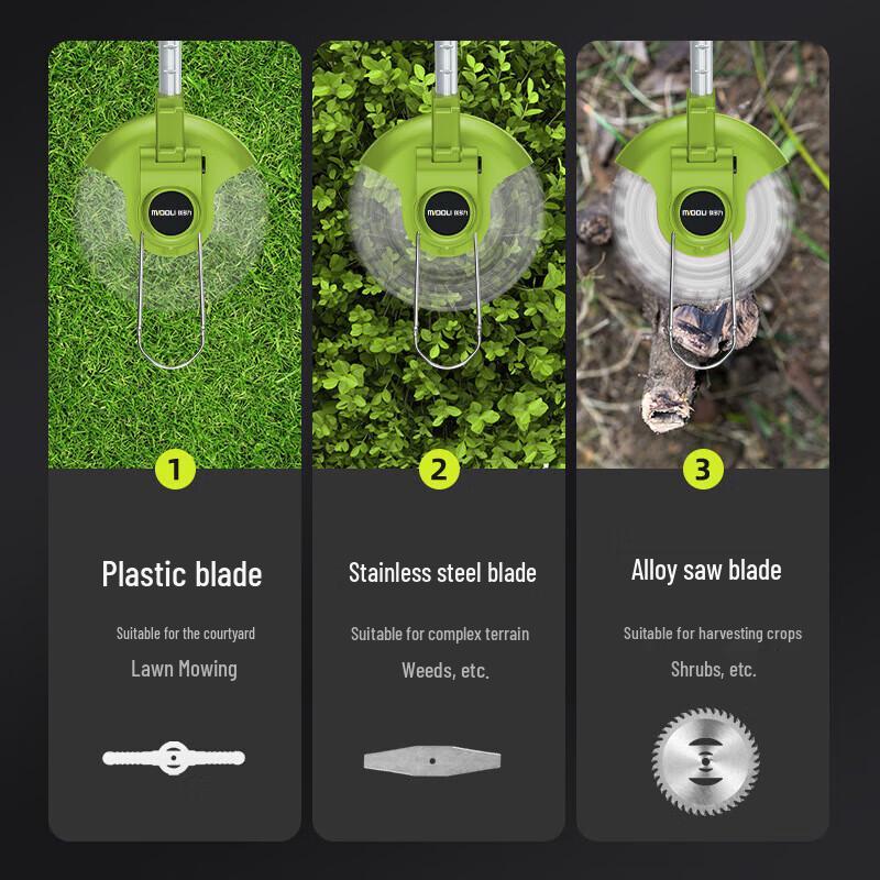 Lichen Cordless Electric Lawn Mower CN plug (adapter included)