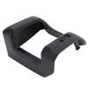 Seat Belt Decorative Cover Trim Black Color ABS Elegant Car Interior Seat Belt Decorative Cover