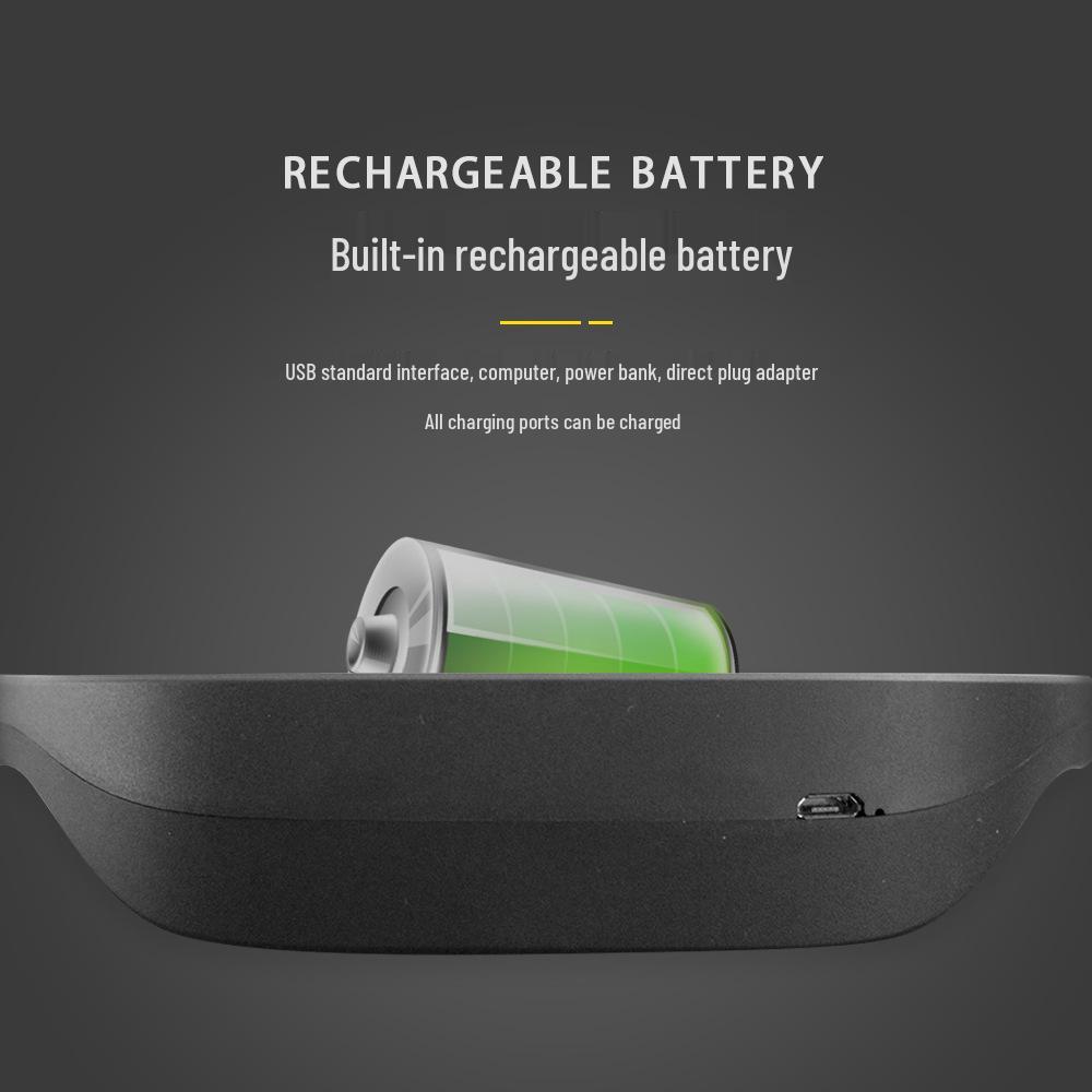 Portable Neck-Hanging LED Reading Light with Eye Protection & USB Charging for Students & Night Running
