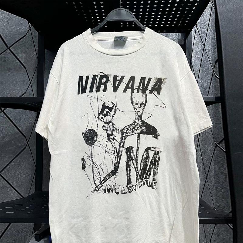 Nirvana vintage rock T-Shirt L