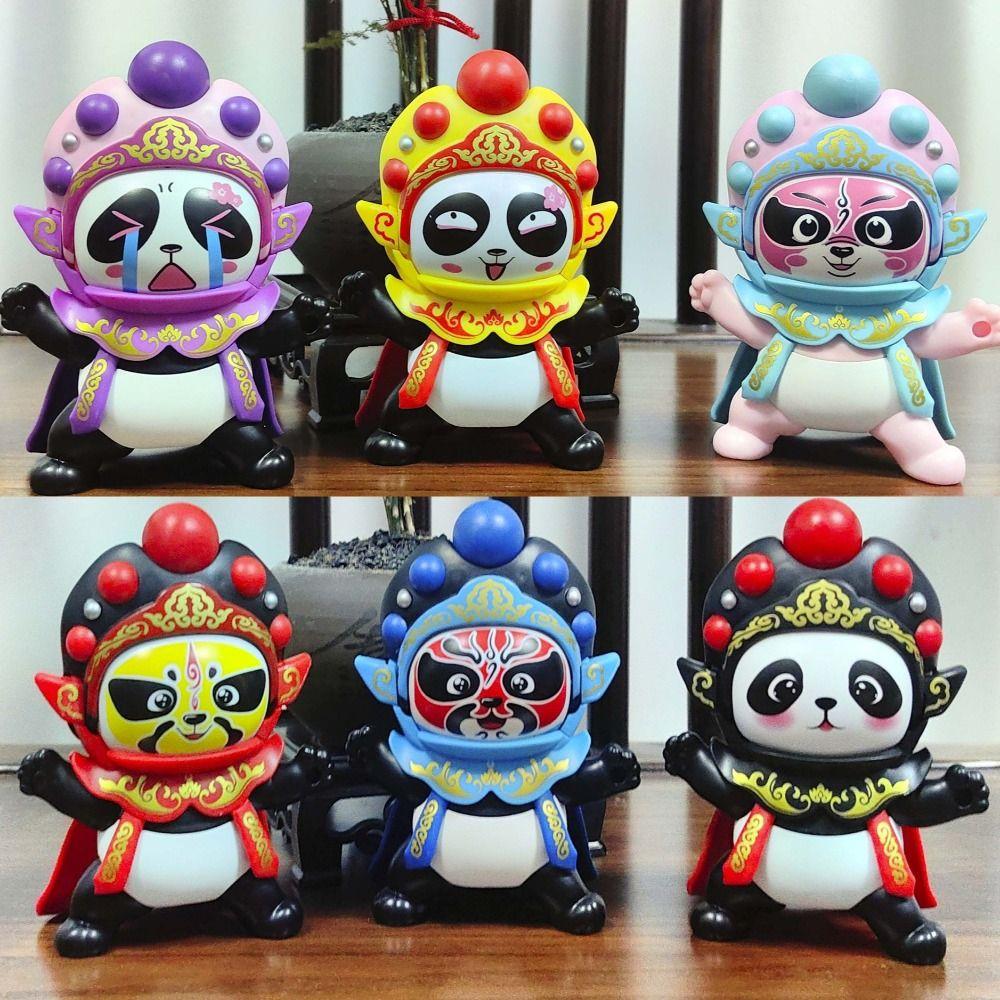 Peking Opera Figure Opera Face Changing Doll Opera Face Makeup Toy  Kids Playing Supplies
