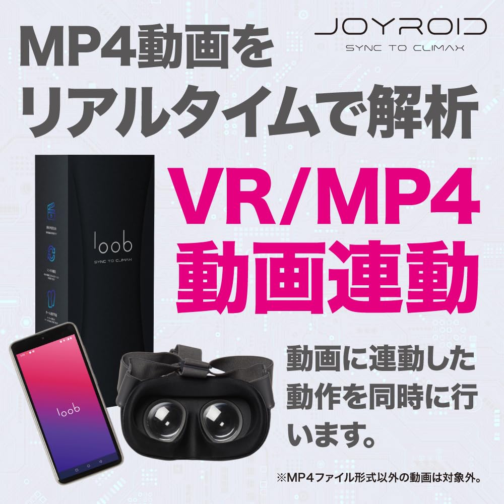Advanced Masturbator Realistic JOYROID First Joyroid Electric Masturbator Loob Masturbator Drive Device Synchro Real Masturbator Made of Soft Material