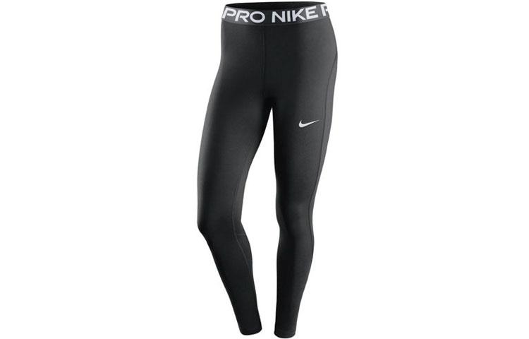 Nike Pro Women s Mid-Rise Full-Length Leggings CZ9780-010 L