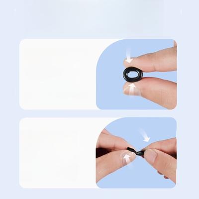 Anti-Rutsch Silikon Ohrgriff Brillen Brillenbügel Ohrhaken Stopper Halterung Befestigung Zubehör Bügelspitze Brillenhalter