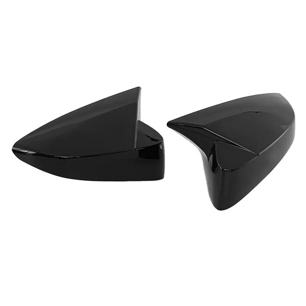 Glänzende Schwarze Hupen-Style Seitenspiegelabdeckung Kappe Für Toyota 86 Subaru Brz 2012-2020