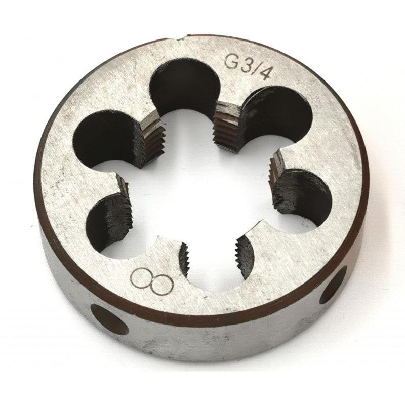 BSP Water Pipe Round Die 1/2"-3/4"-5/8"-7/16"-8"-4"-2" HSS