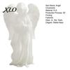 Glow-in-the-dark Angel Glow?in?the?Dark Praying Figurine, Luminous Guardian Statue, 3D Printed Delicate Wings Figurine Desktop Ornament