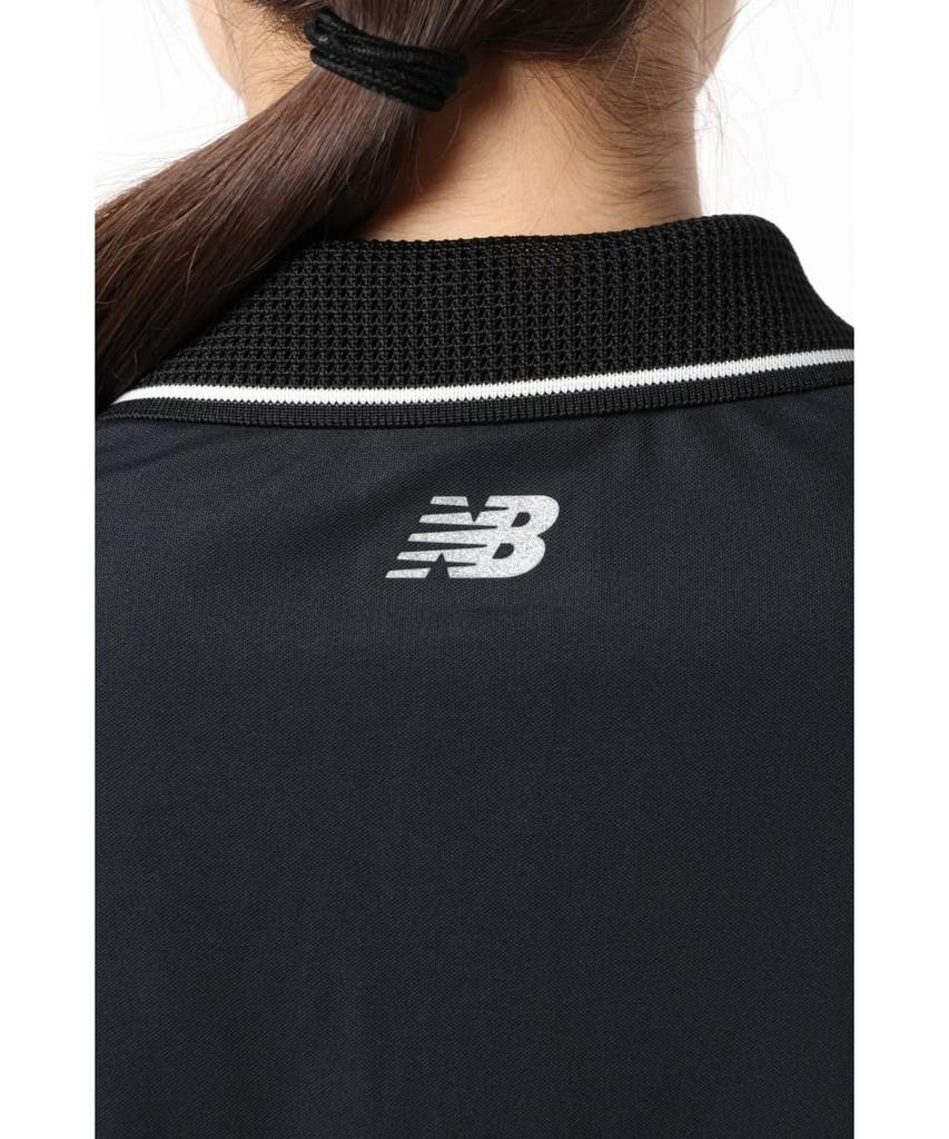 Golf Short Sleeve Polo Shirt Quick UV 0 [New Balance] (Water Absorbent, Drying, Protection, Stretch) / Women's / 012-2160502 100_Red [S]