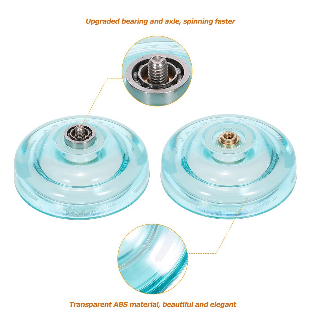 MagicYoyo K2P Responsie Yoyos for Kids Beginner Yoyo with Narrow Bearing Steel Axle ABS Body