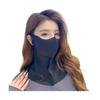 Sunscreen Mask Breathable Sun with Elastic Straps Protection Face Mask Full Face Neck