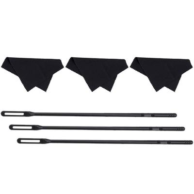 Flute Cleaning Kits Flute Cleaning Rod and Cloth Flute Cleaner Flute Polishing Cloth Wind Instrument Cleaning Tool