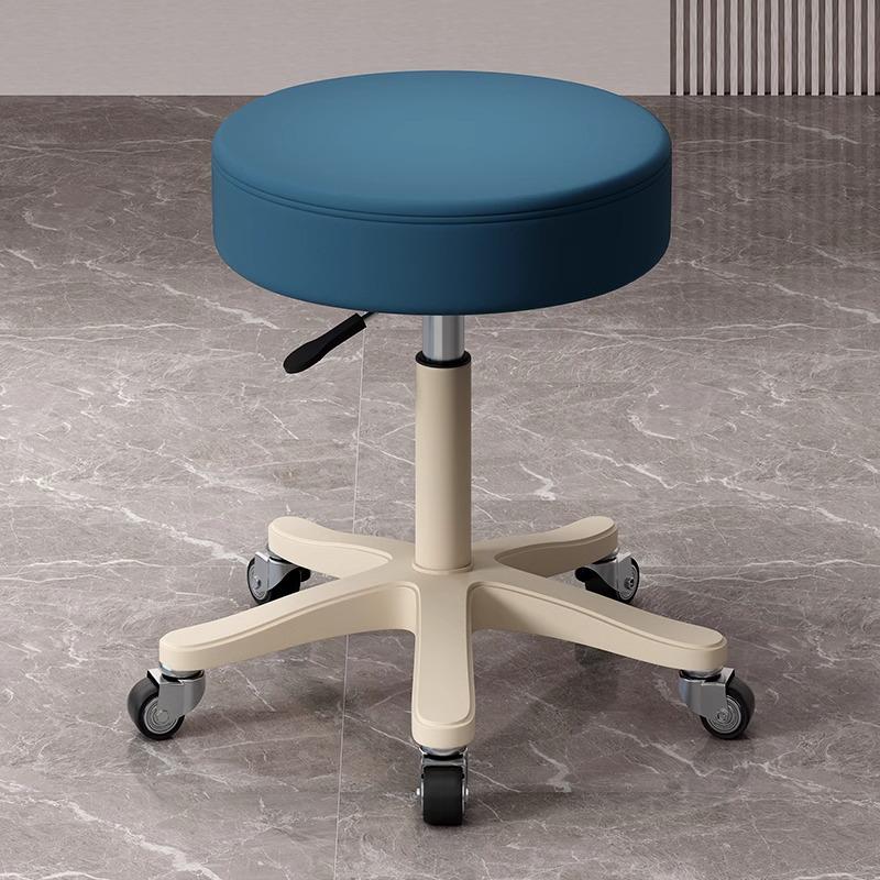 Beauty Salon Swivel Stool: Hairdresser, Nail Technician, Makeup Artist, Barber Wheeled Chair