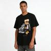 Vintage Motorcycle Bear Print Casual Tee Unisex Trendy Top Pure Cotton T-shirt