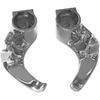 2Set Chrome Locking Vent Window Handle Fit for Chevrolet GMC Trucks 1973-1994, Fits for OEM Part Numbers 76999, BHS01861, DHA35357, 15617125,