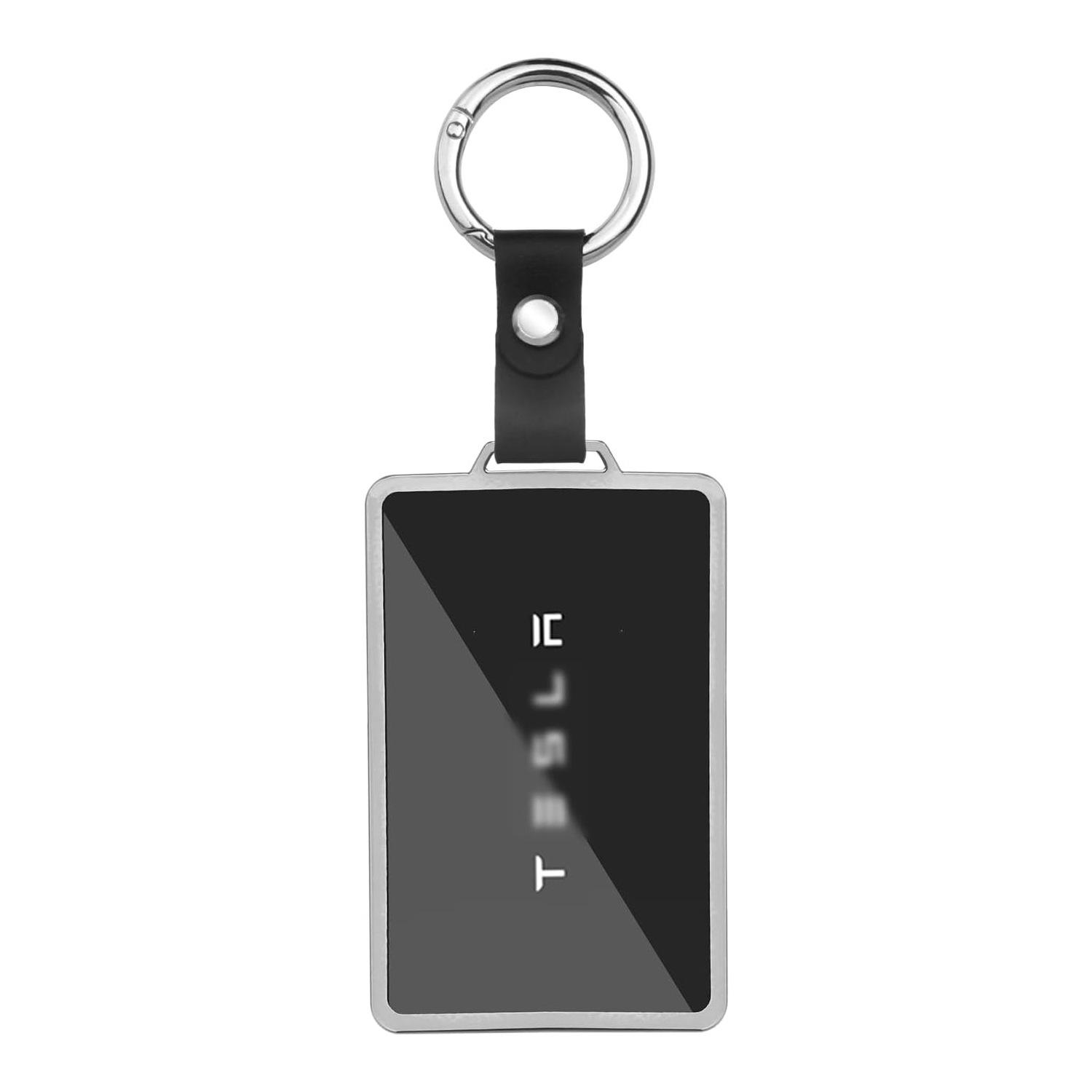 

Tesla Card Key Holder for Model Y, Model 3, Model X/S Remote Control PE Bag серебряный