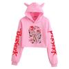 Berserk Wind Legend Printed Cat Ear Women's Hoodie, Autumn/Winter